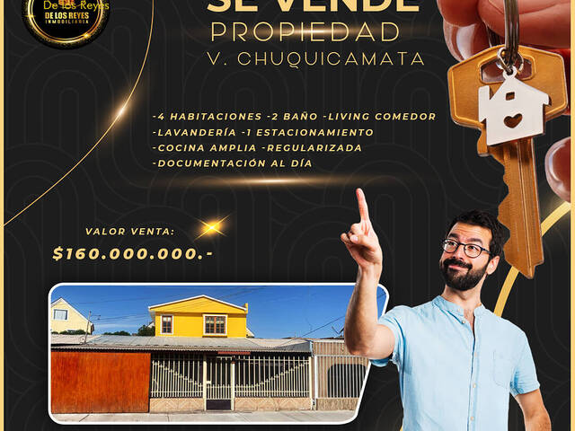 #1598 - Casa para Venta en Calama - II